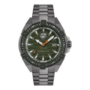 Plein Sport Urban Pulse Bracelet Watch Grey Mens